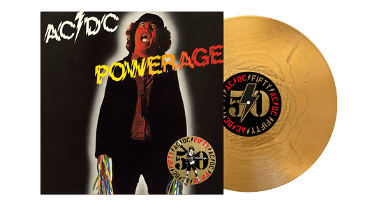 AC/DC : Powerage - 50th Anniversary (Gold Vinyl)