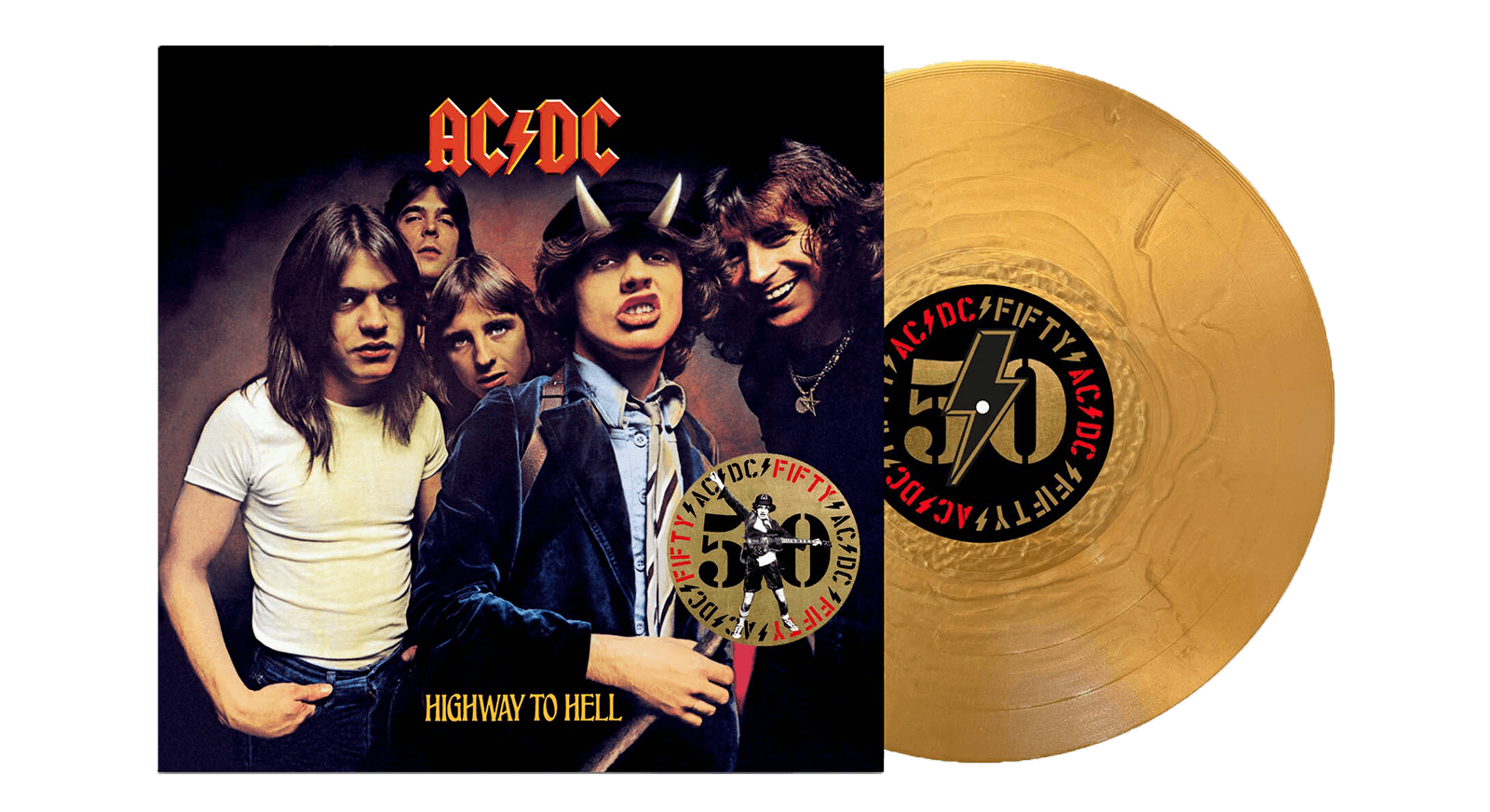 Vinyl | AC/DC | Highway to Hell - 50th Anniversary (Gold Vinyl)