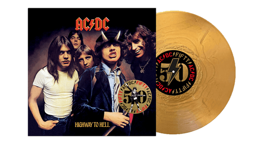 AC/DC : Highway to Hell - 50th Anniversary (Gold Vinyl)