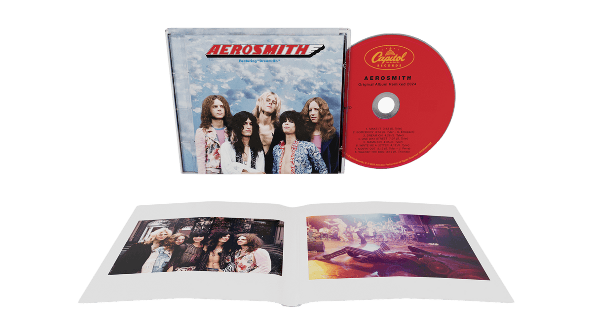 [Pre-Order [20/03] Aerosmith : Aerosmith (180g Translucent Red Vinyl) (Exclusive to The Record Hub.com)
