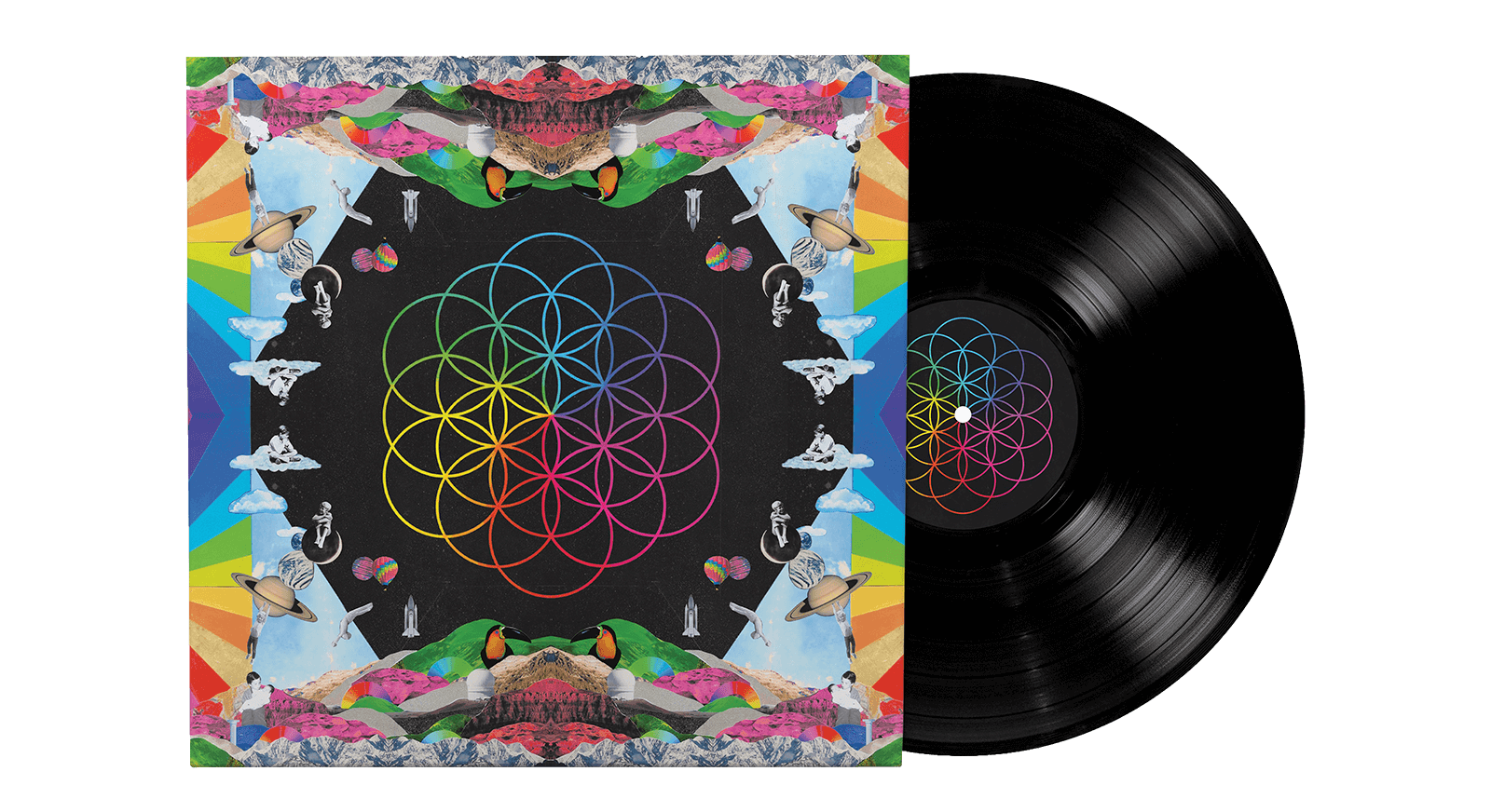 Vinyl - Coldplay : A Head Full of Dreams (140g Black EcoRecord) - The Record Hub