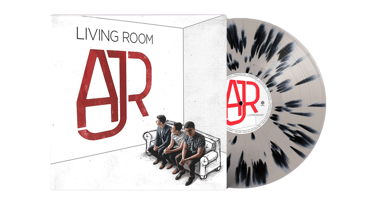 Vinyl - [Pre-Order [24/10] AJR : Living Room (Bone with Black Splatter Vinyl) - The Record Hub