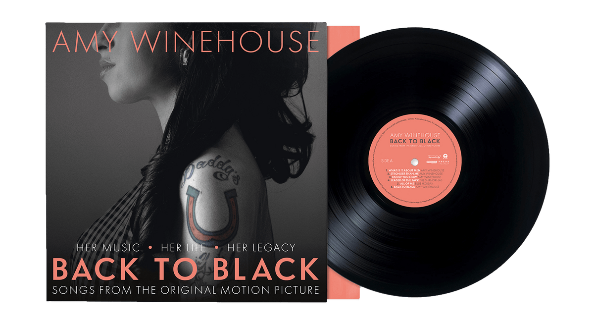 Vinyl - Various Artists : Back To Black - Songs from the Original Motion Picture (140g Black Vinyl) - The Record Hub