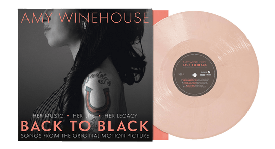 Various Artists : Back To Black - Songs from the Original Motion Picture (140g Light Peach Vinyl) (Exclusive to The Record Hub.com)