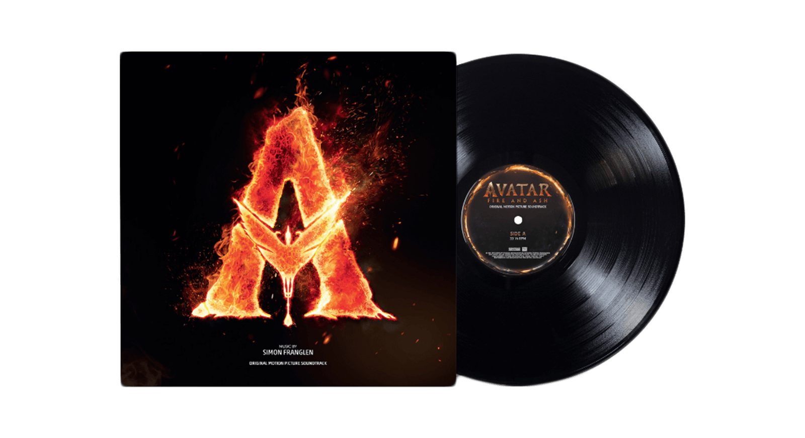 Vinyl - [Pre-Order [30/01] Simon Franglen : Avatar - Fire and Ash - The Record Hub