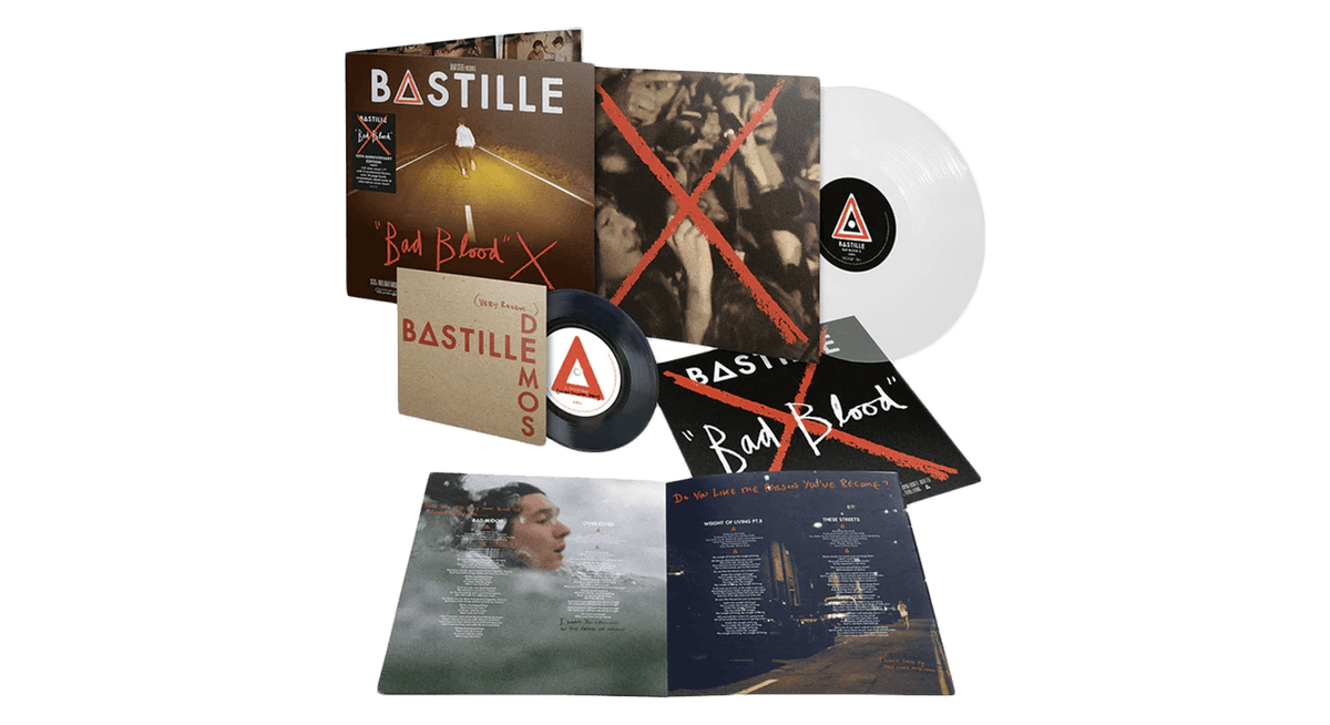 Vinyl - Bastille : Bad Blood X (Coloured Vinyl &amp; 7&quot;) - The Record Hub