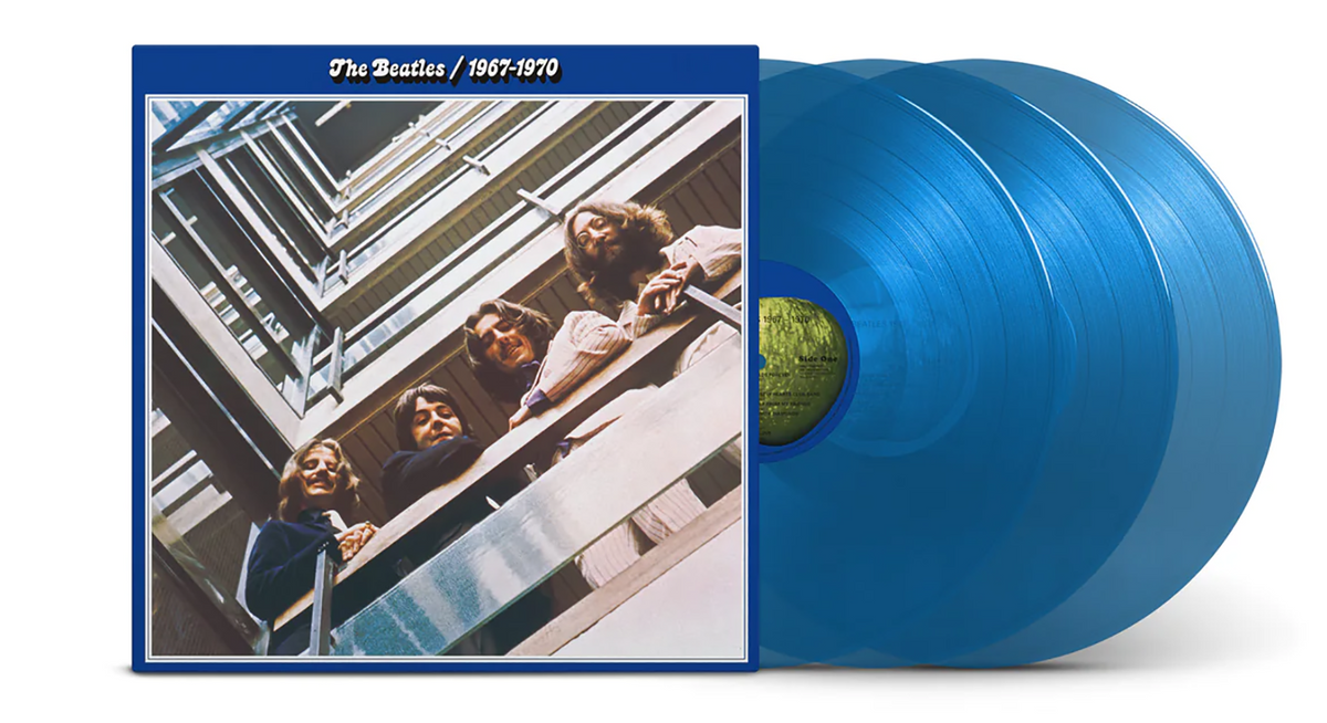 Vinyl - The Beatles : 1967-70 / Blue Album (3LP Set 180g Blue Vinyl, Half-speed Masters) (Exclusive to The Record Hub.com) - The Record Hub