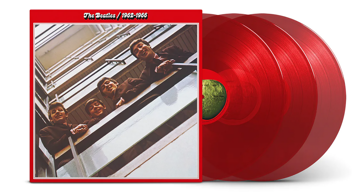 Vinyl - The Beatles : 1962-66 / Red Album (3LP Set 180g Red Vinyl, Half-speed Masters) (Exclusive to The Record Hub.com) - The Record Hub