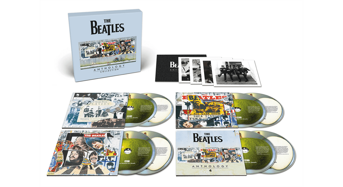 Vinyl - [Pre-Order [21/11] The Beatles : Anthology Collection (2025 Edition) + Limited, Numbered Photo Art Card Set - 8CD Boxset (Exclusive to TheRecordHub.com) - The Record Hub