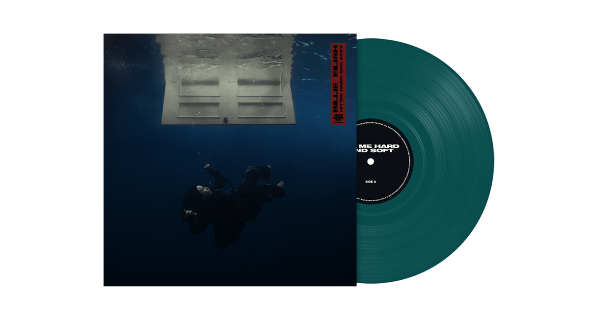 Vinyl - Billie Eilish : HIT ME HARD AND SOFT (1LP - Sea Blue Vinyl Gatefold) - The Record Hub