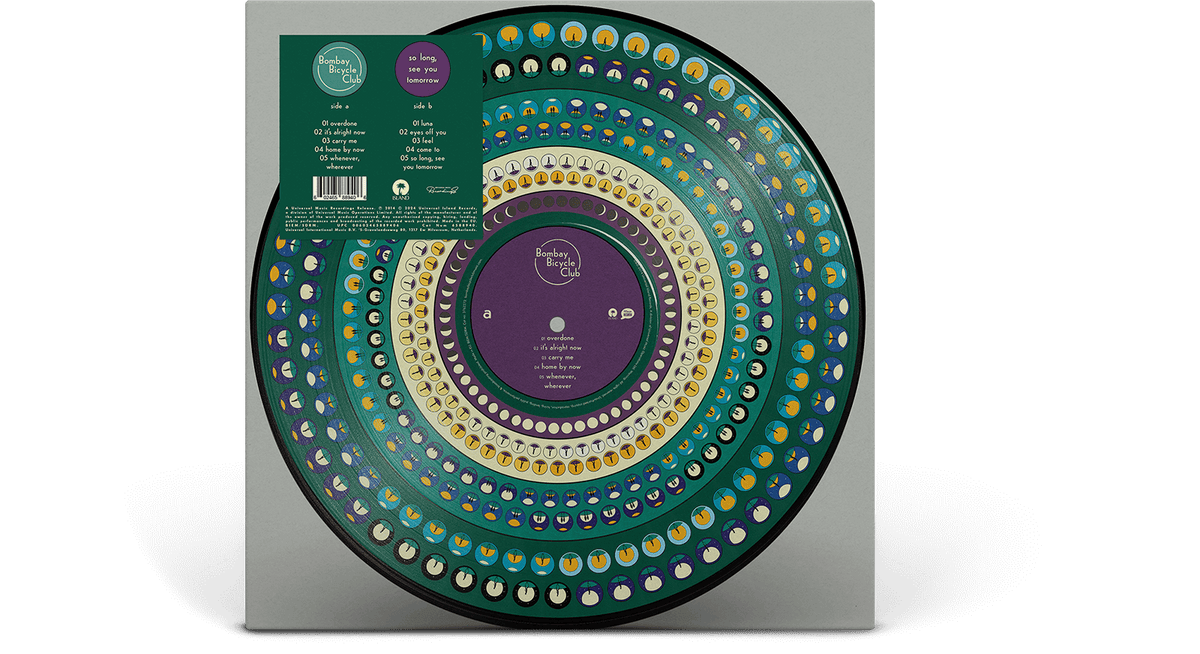 Vinyl - Bombay Bicycle Club : So Long See You Tomorrow (Zoetrope Vinyl) - The Record Hub