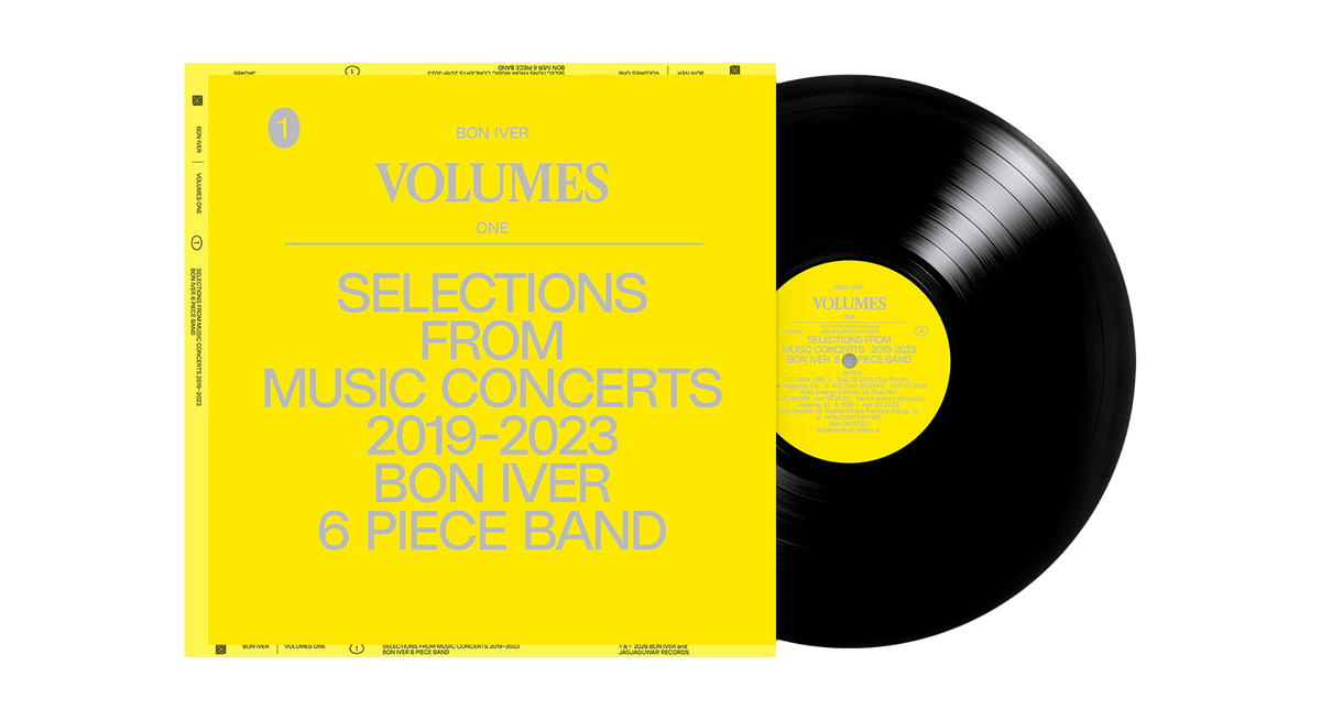 [Pre-Order [03/04] Bon Iver : VOLUMES - ONE "SELECTIONS FROM MUSIC CONCERTS 2019-2023 BON IVER 6 PIECE BAND