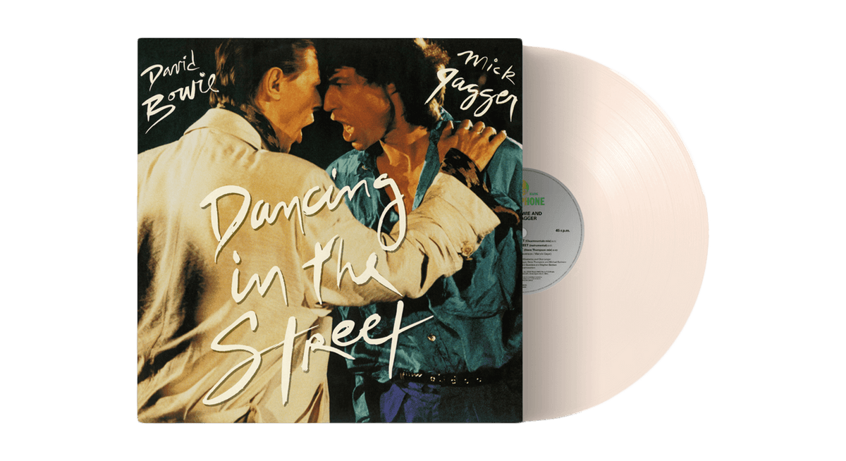 Vinyl - [Pre-Order [25/07] David Bowie &amp; Mick Jagger : Dancing in the Street (White Vinyl) - The Record Hub