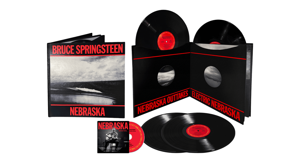 Vinyl - [Pre-Order [17/10] Bruce Springsteen : Nebraska &#39;82 - Expanded Edition (4LP &amp; Blu Ray Box Set) - The Record Hub