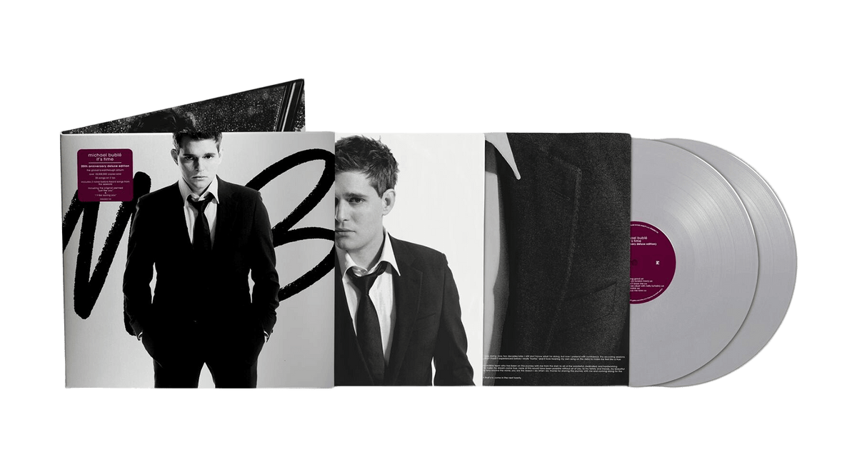 Vinyl - [Pre-Order [10/10] Michael Bublé : It&#39;s Time (Silver Vinyl) - The Record Hub
