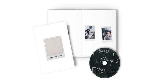 Selena Gomez & benny blanco : I SAID I LOVE YOU FIRST (CD Zine - photo journal book with CD) (Exclusive to The Record Hub.com)