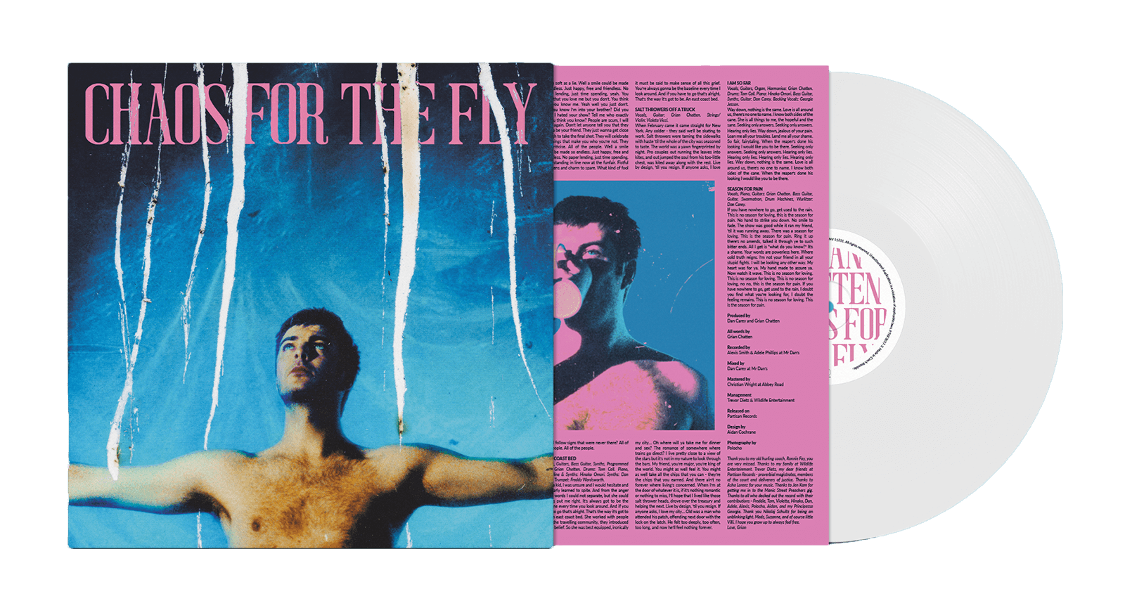 Vinyl - Grian Chatten : Chaos For The Fly (Ltd White Vinyl) - The Record Hub