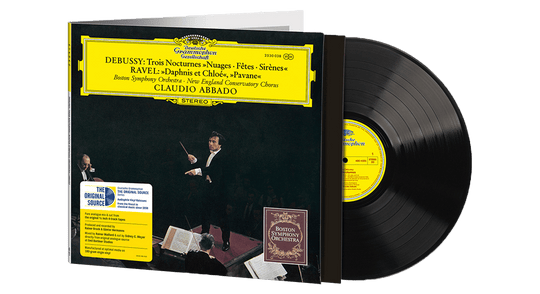 Claudio Abbado & Boston Symphony Orchestra : Claude Debussy - Nocturnes / Maurice Ravel: Daphnis Et Chloe Suite Nr. 2 & Pavane (Ltd Numbered LP)