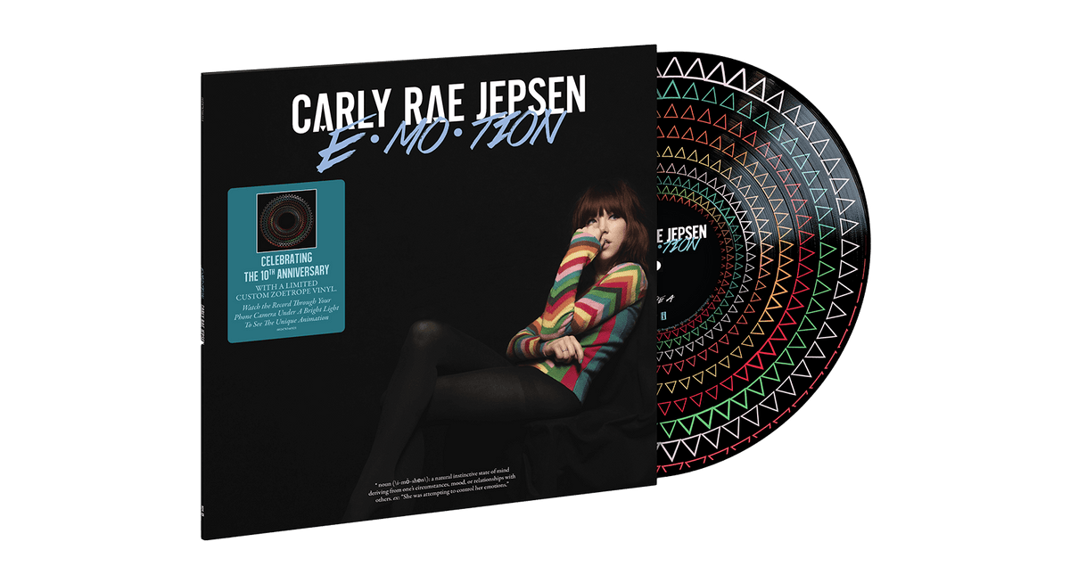 Vinyl - [Pre-Order [17/10] Carly Rae Jepsen : E•MO•TION (Zoetrope Vinyl) (Exclusive to The Record Hub.com) - The Record Hub