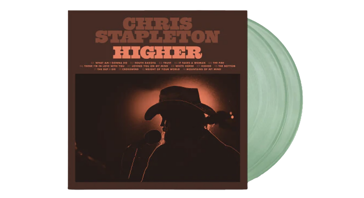 Vinyl - Chris Stapleton : Higher (Coke Bottle Clear Vinyl) - The Record Hub