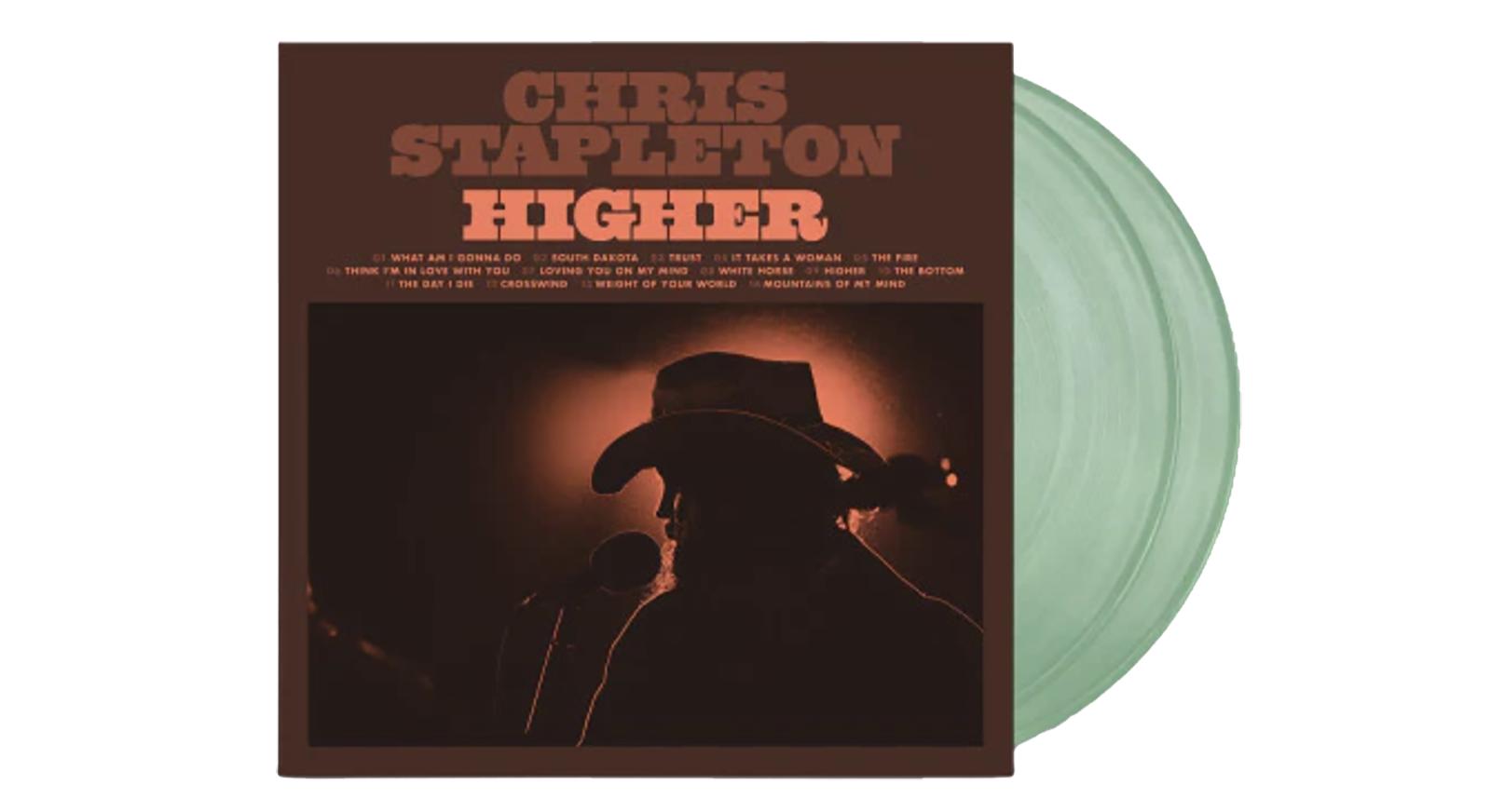 Vinyl - Chris Stapleton : Higher (Coke Bottle Clear Vinyl) - The Record Hub