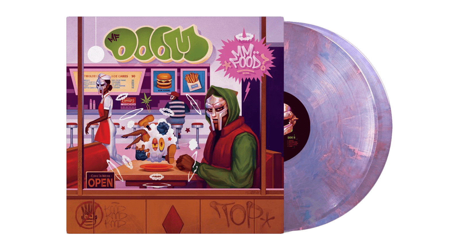 Vinyl - MF Doom : MM..FOOD (Marble Vinyl) - The Record Hub