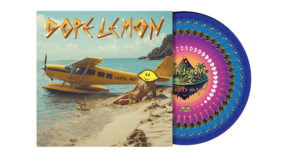 Vinyl - DOPE LEMON : Golden Wolf (Picture Disc Vinyl) - The Record Hub