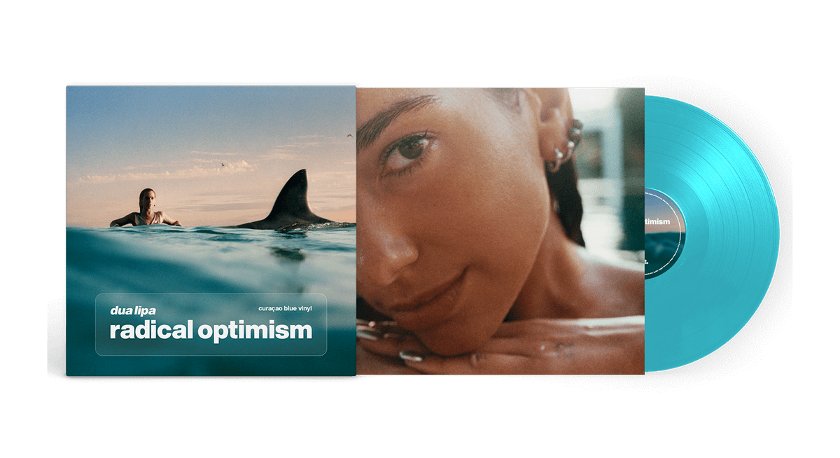 Vinyl - Dua Lipa : Radical Optimism (Curacao Blue Vinyl LP) - The Record Hub