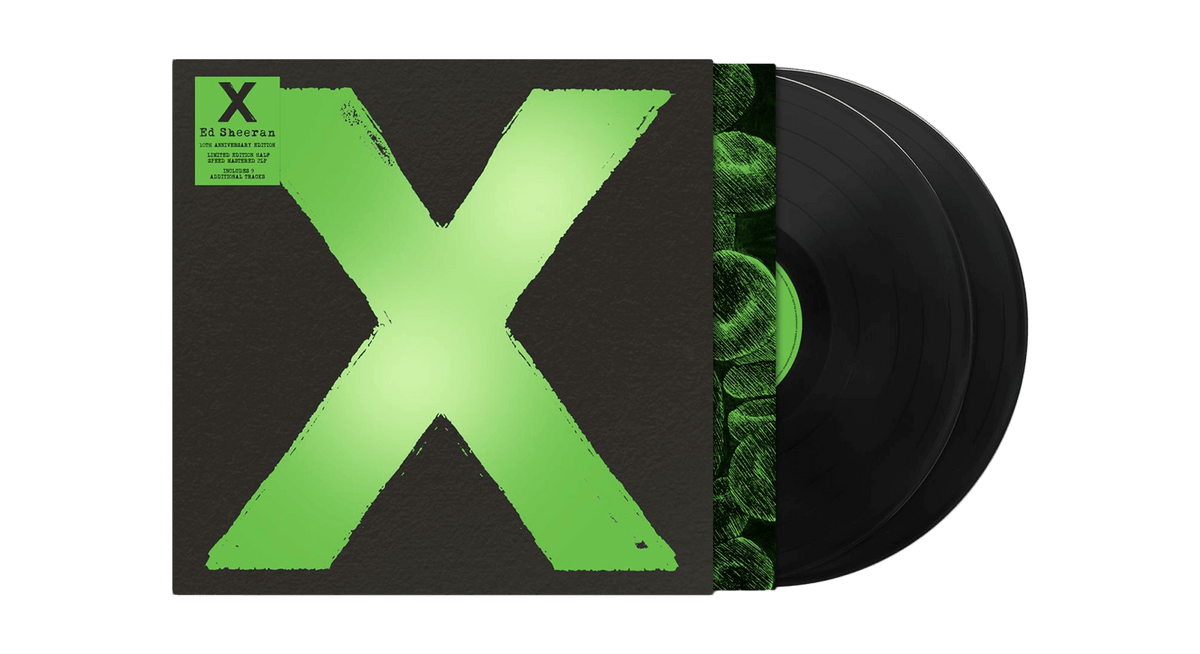 Vinyl - [Pre-Order [21/06] Ed Sheeran : X (Limited 10th Anniversary Half-Speed Master 2LP) - The Record Hub