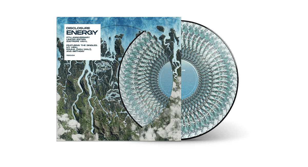 [Pre-Order [20/02] Disclosure : Energy (5th Anniversary Edition)(Zoetrope Vinyl)