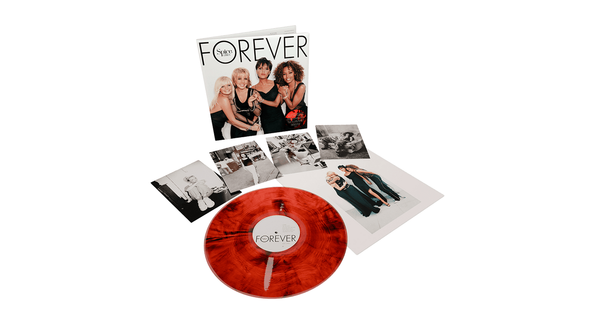 Vinyl - [Pre-Order [07/11] Spice Girls : Forever25 (Red & Black Marble Vinyl) - The Record Hub