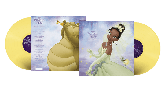 Various Artists : The Princess and the Frog - The Songs Soundtrack (Zesty Lemon Yellow Coloured Vinyl)