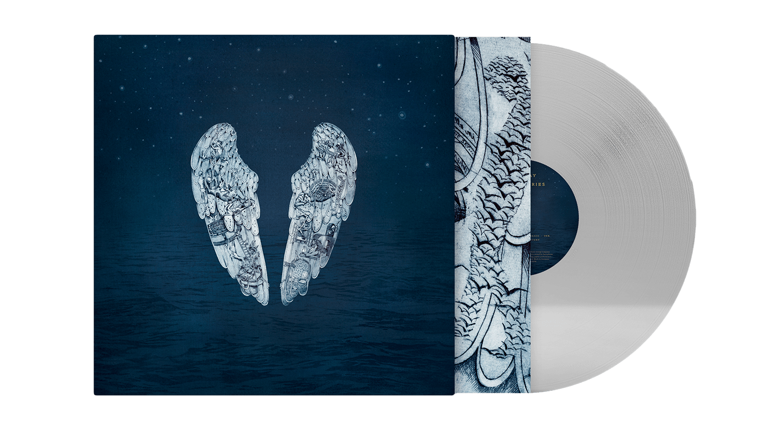 Vinyl - Coldplay : Ghost Stories (Clear EcoRecord) - The Record Hub