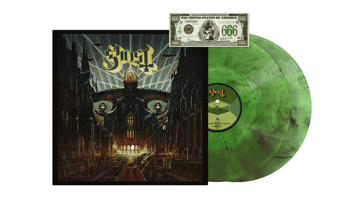 [Pre-Order [18/10] Ghost : Meliora (Green Smoke Vinyl)(NAD 2025)