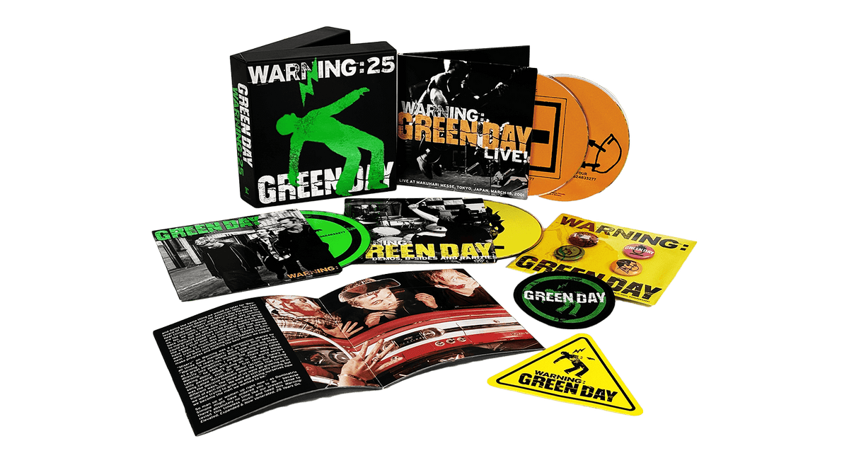 [Pre-Order [14/11] Green Day : Warning (25th Anniversary Edition) [4CD Box Set]