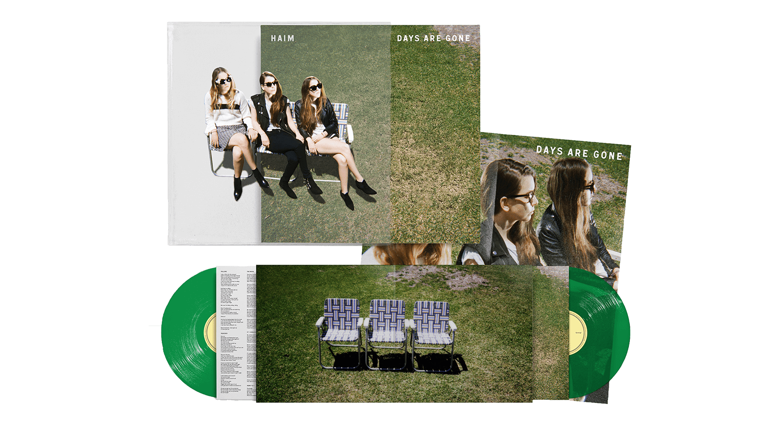 Vinyl - HAIM : Days Are Gone (10th Anniversary Deluxe Edition) (180g Transparent Green Vinyl) - The Record Hub
