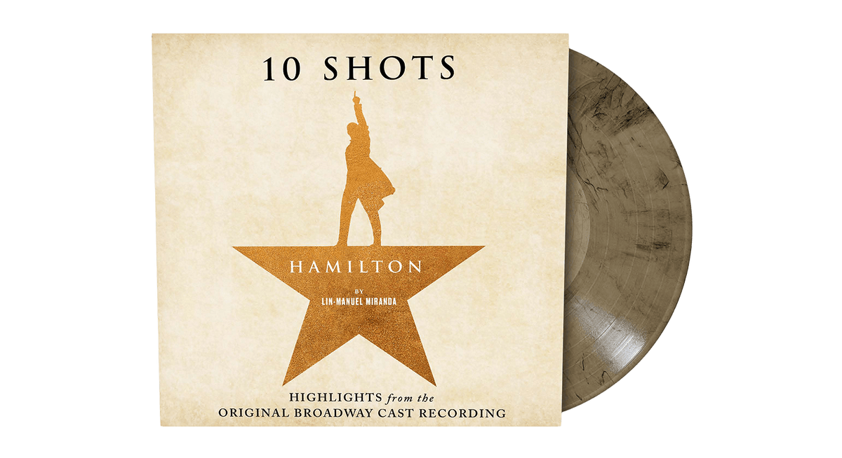 Various Artists : Hamilton - 10 Shots - Highlights from the OBCR (Cabinet Battle Vinyl + poster insert)