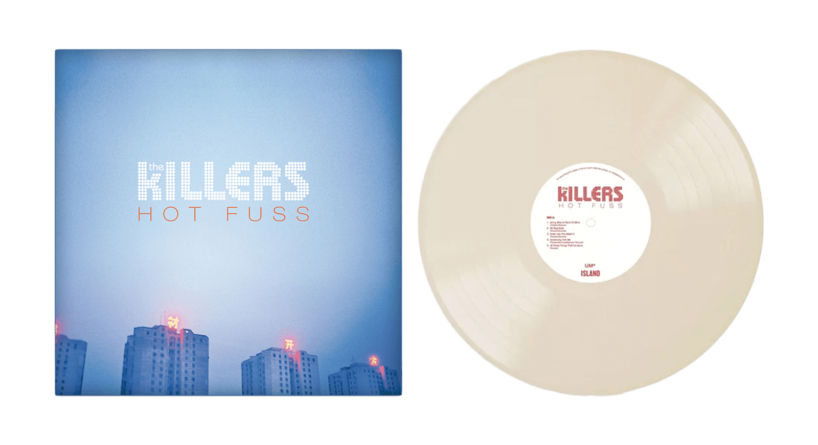 Vinyl | The Killers | Hot Fuss (Bone Vinyl)