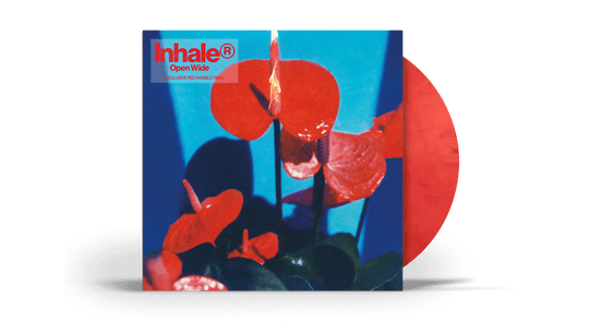 Inhaler : Open Wide (Marble Red Vinyl w Alt Sleeve) (Exclusive to The Record Hub.com)