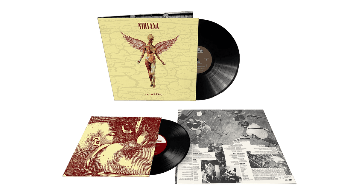 Vinyl - Nirvana : In Utero (1LP 180g Vinyl +10&quot;) - The Record Hub