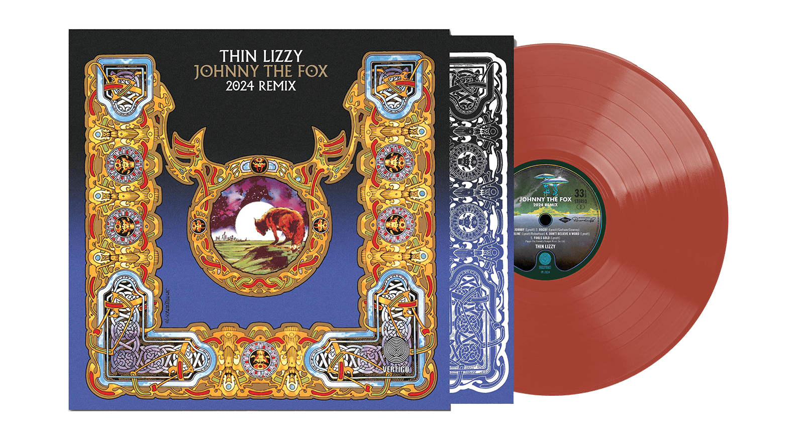 Vinyl - Thin Lizzy : Johnny The Fox (Red Vinyl) - The Record Hub