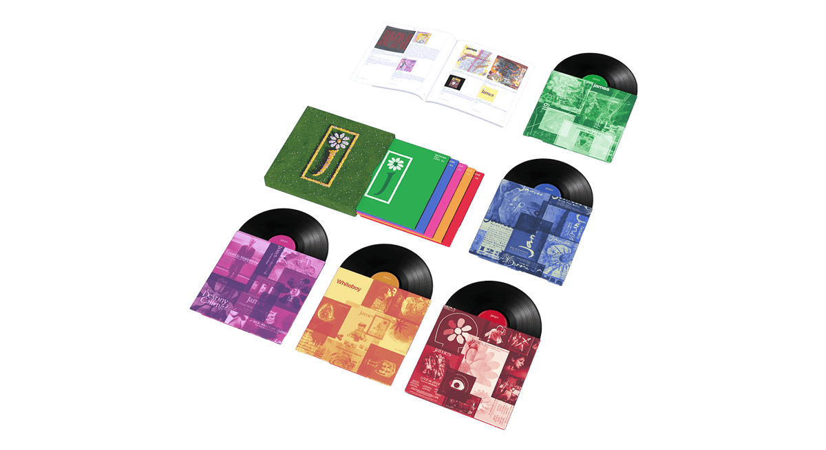 Vinyl - [Pre-Order [21/11] James : Nothing But Love – The Definitive Best Of (5LP Set) - The Record Hub