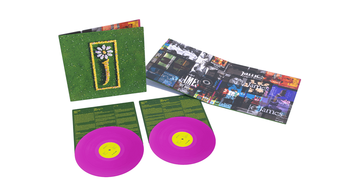 [Pre-Order [21/11] James : Nothing But Love – The Definitive Best Of (Neon Violet Vinyl) (Exclusive to The Record Hub.com)