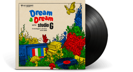 Various Artists : Jazz Dispensary Presents - Dream A Dream With Studio G - Cratedigger's Archive (1970-2009) (Red Vinyl)