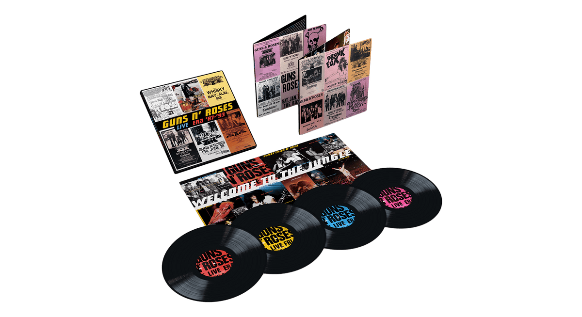[Pre-Order [31/10] Guns N&#39; Roses : Live Era &#39;87-&#39;93 (4LP Set)
