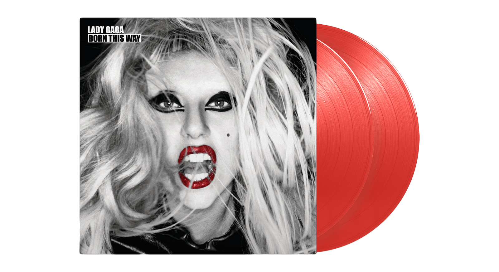 Vinyl - Lady Gaga : Born This Way (Red Vinyl) - The Record Hub