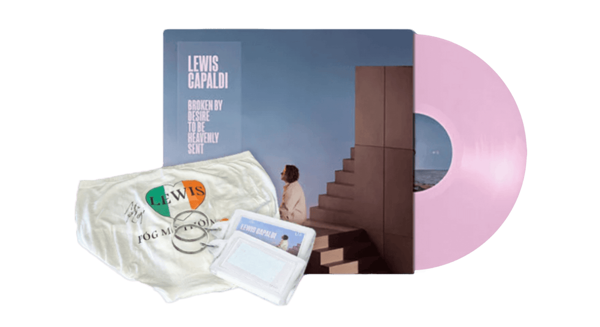 Vinyl - Lewis Capaldi : Broken By Desire To Be Heavenly Sent (Pink Colour Vinyl)(Irish Retail Exclusive) - The Record Hub