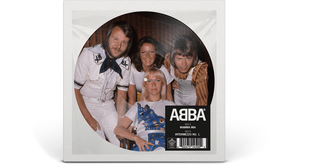 Vinyl - [Pre-Order [13/06] ABBA : Mamma Mia / Intermezzo No.1 (Picture Disc)) - The Record Hub