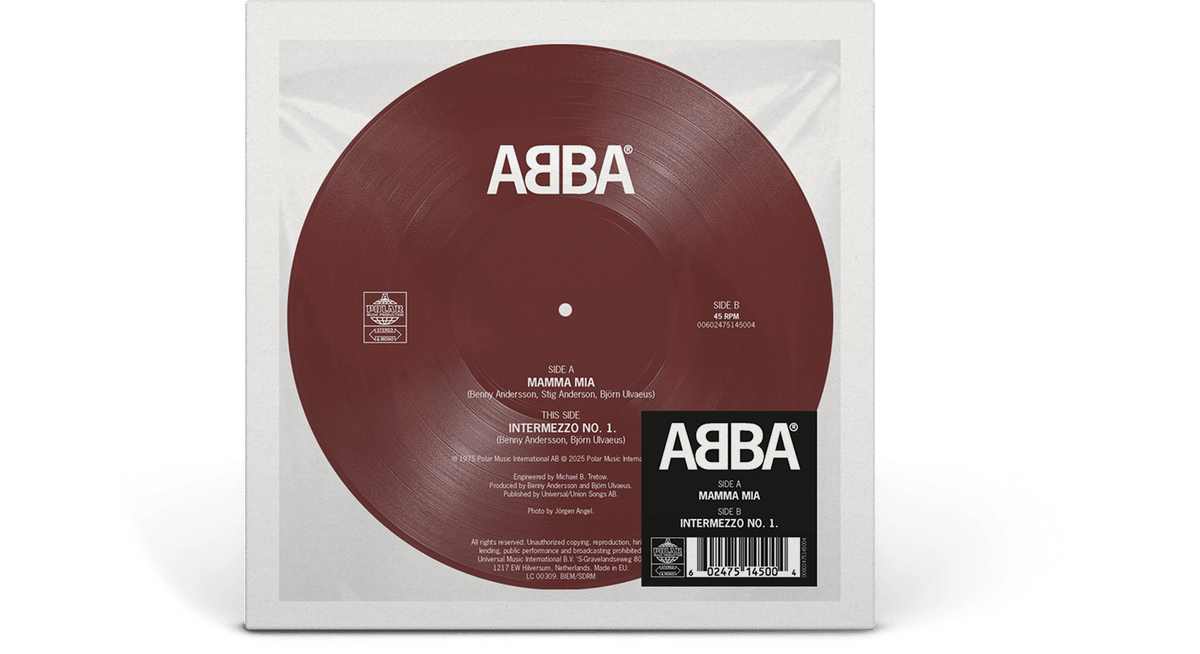Vinyl - [Pre-Order [13/06] ABBA : Mamma Mia / Intermezzo No.1 (Picture Disc)) - The Record Hub