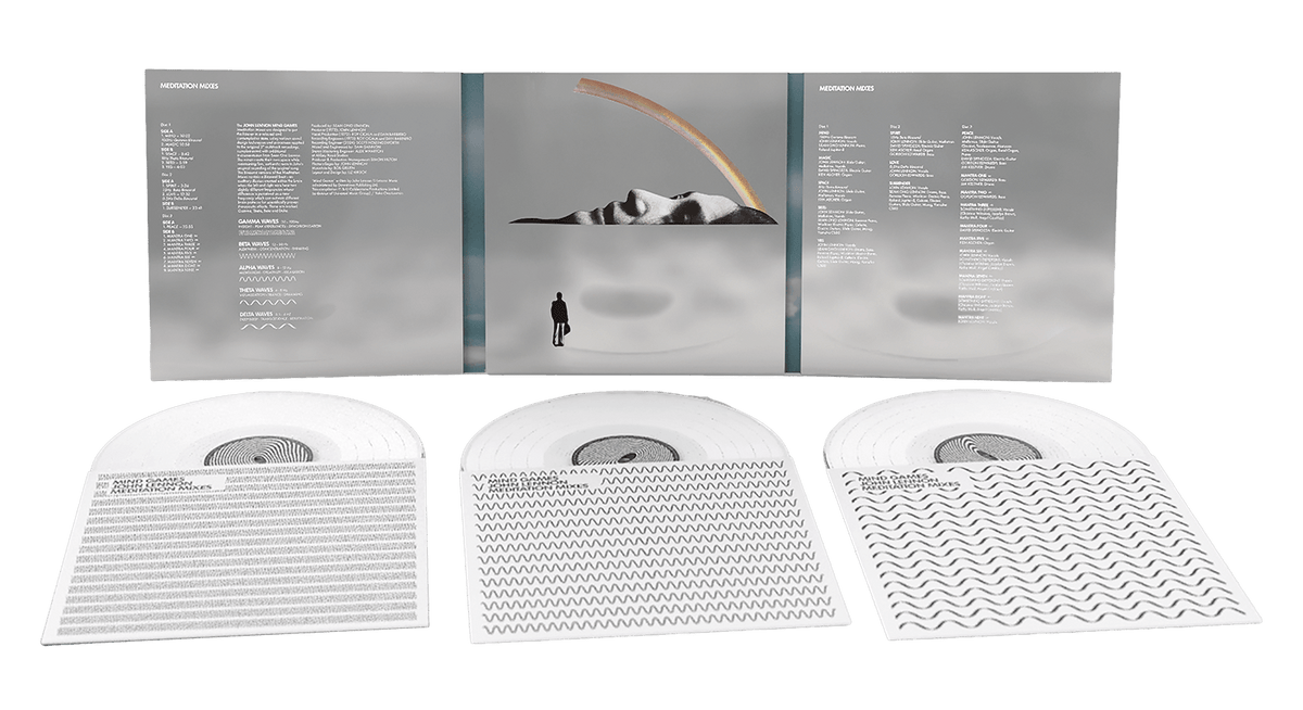 Vinyl - John Lennon : Meditation Mixes of Mind Games (3LP Set Clear Vinyl) - The Record Hub